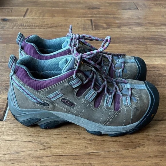 Keen Detroit XT Waterproof Steel Toe Work Boots Brown Leather Womens Size 7.5 - Picture 10 of 10